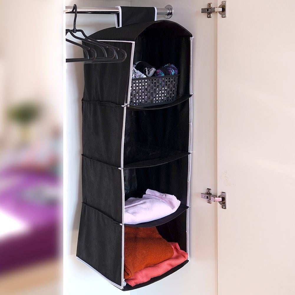 Hanging Storage Solution for Clothes and Accessories