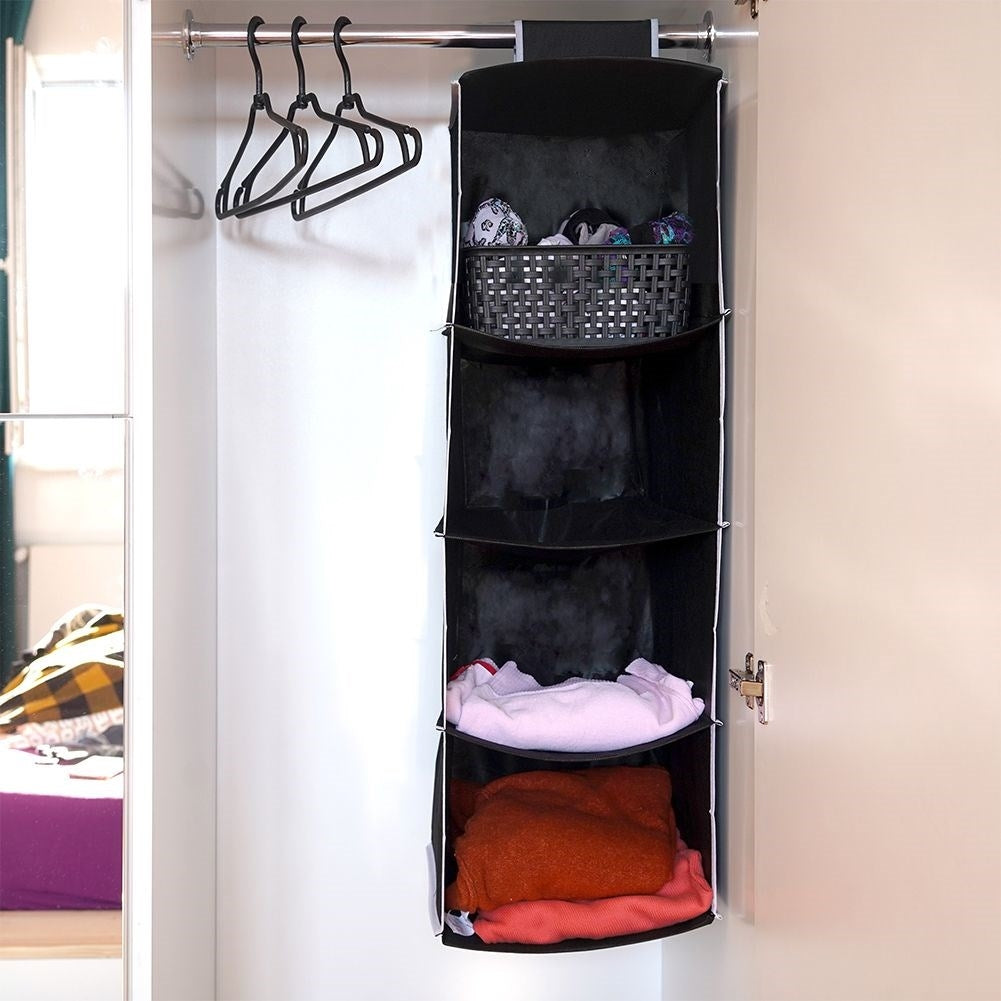 Hanging Storage Solution for Clothes and Accessories