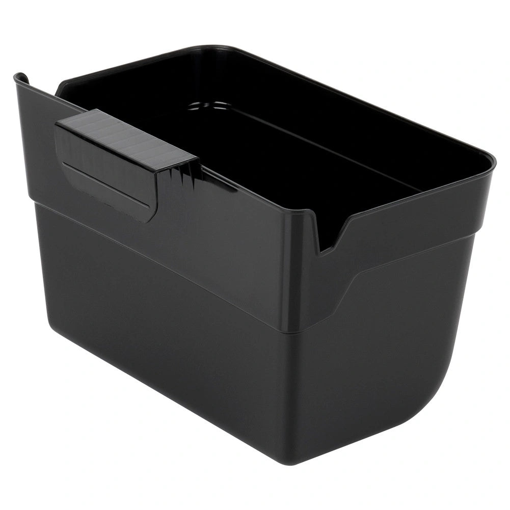 Hanging Trash Can, Black, 2.5L, 22.5x15x13.5 cm