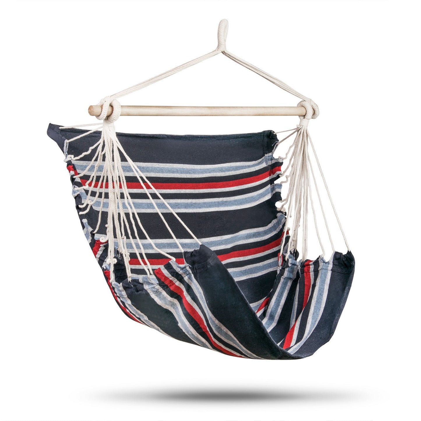 Hanging chair Brazilian blue and red Sofotel Rodos