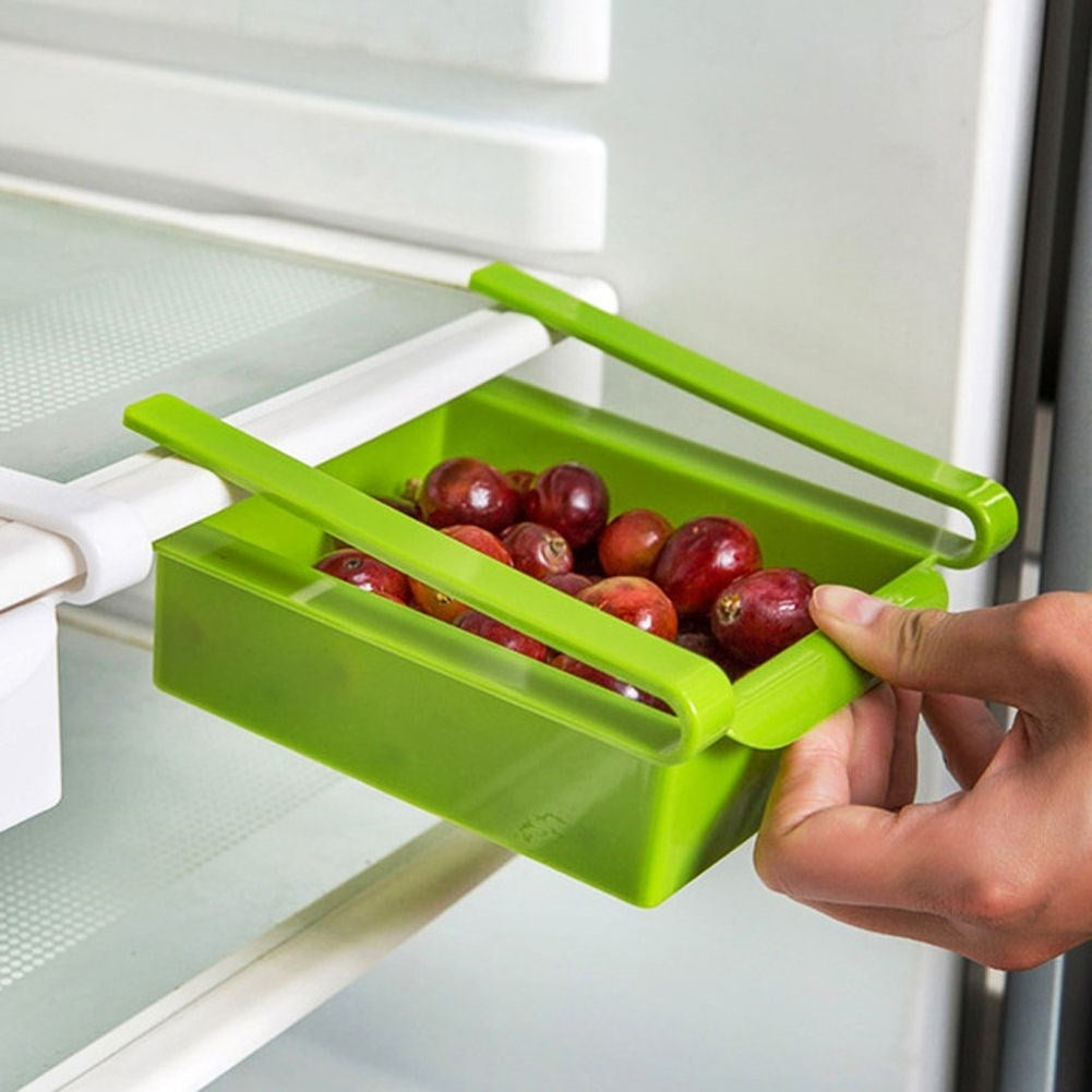 Hanging fridge shelf - Maximizes space and durability