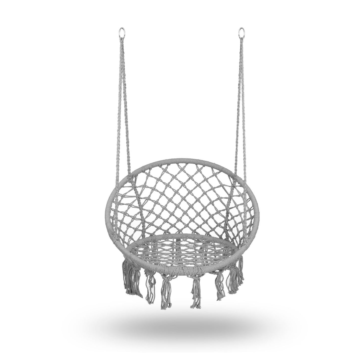 Hanging garden chair BOHO gray