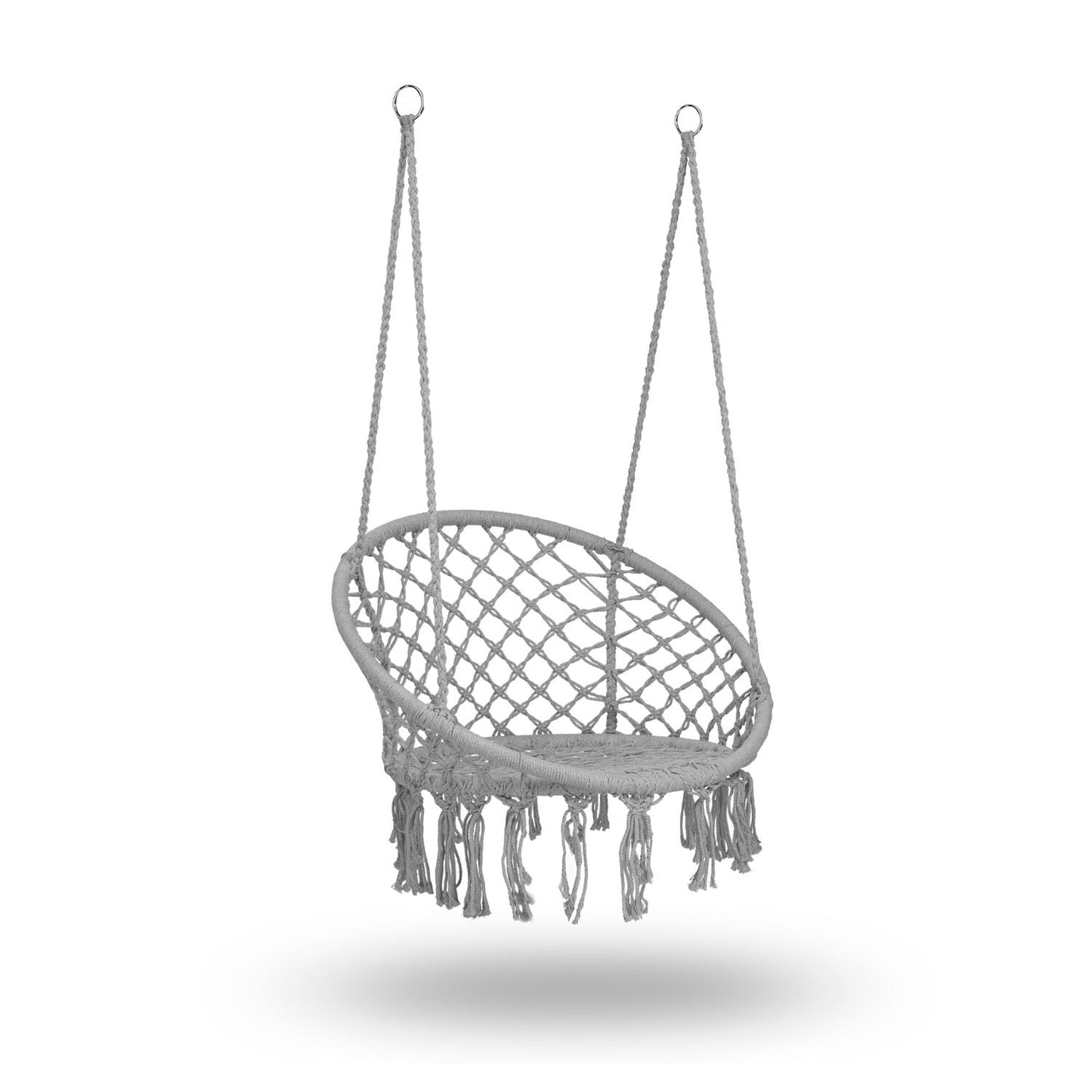 Hanging garden chair BOHO gray