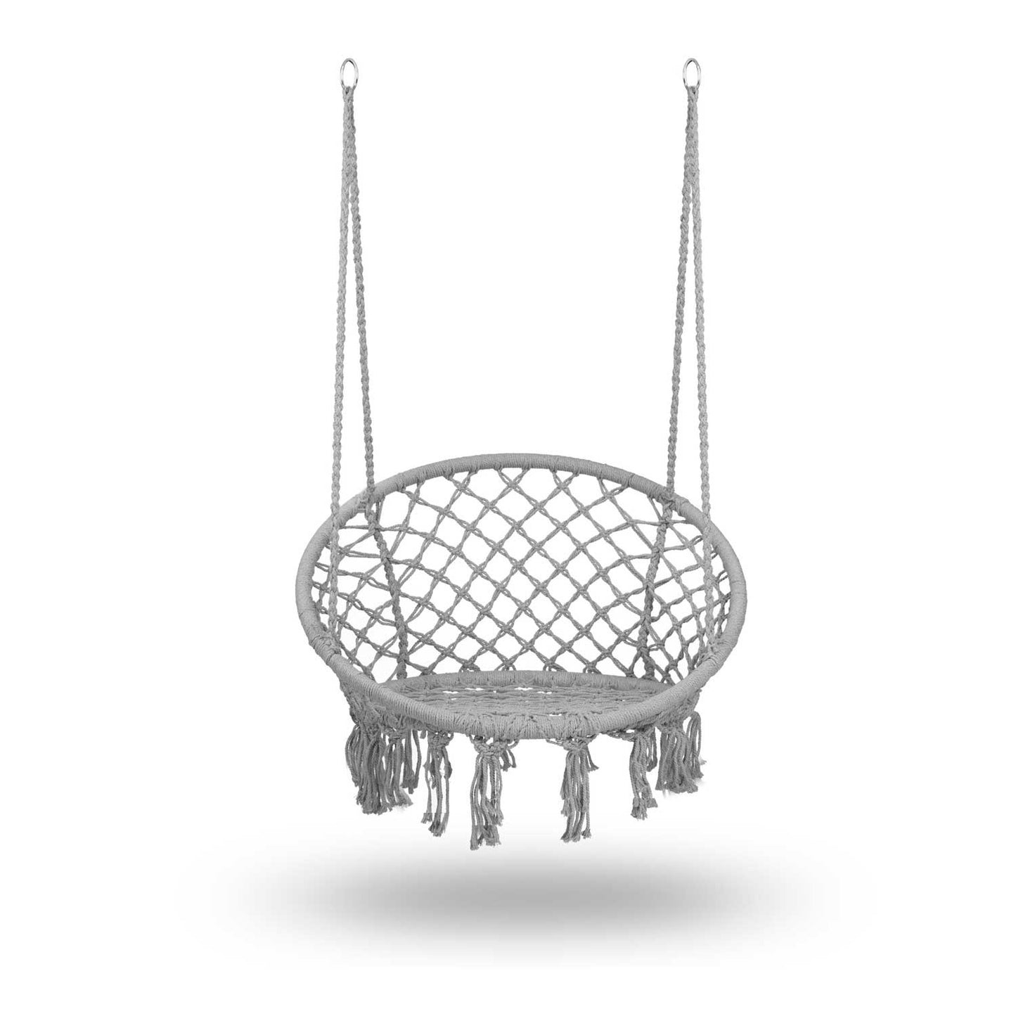 Hanging garden chair BOHO gray