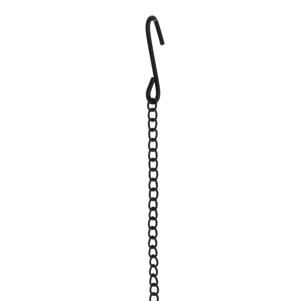 Hanging glass candlestick 45 cm
