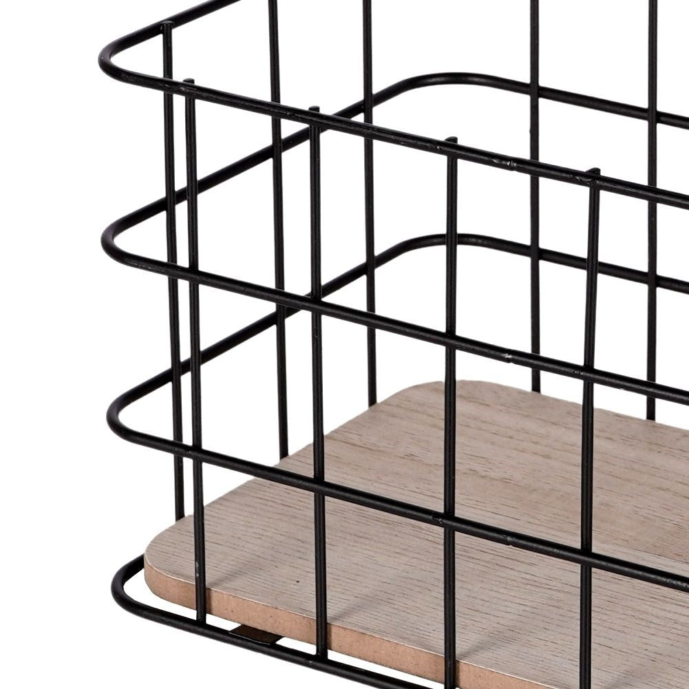 Hanging kitchen shelf in modern loft style