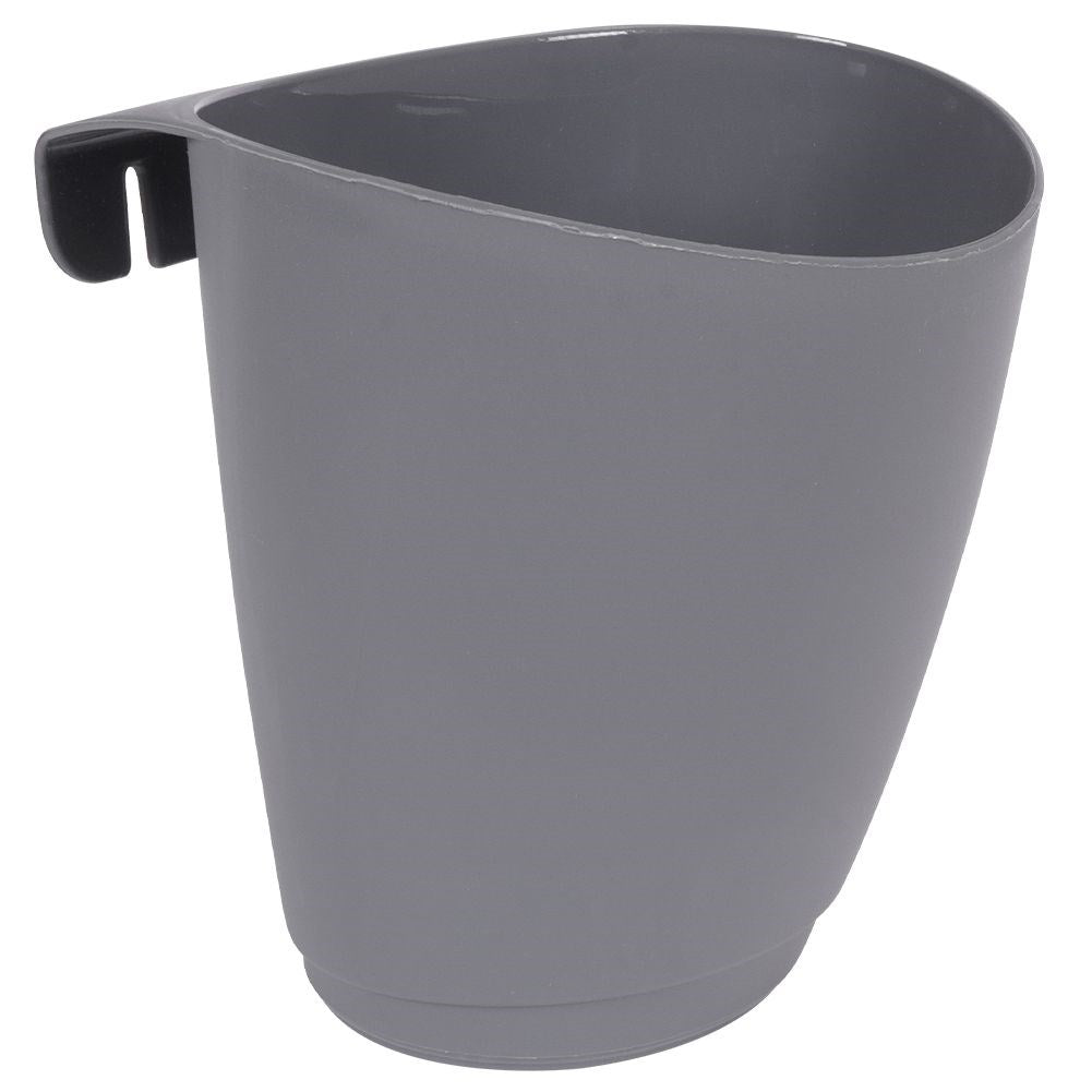 Hanging kitchen utensil container, gray, RADKA