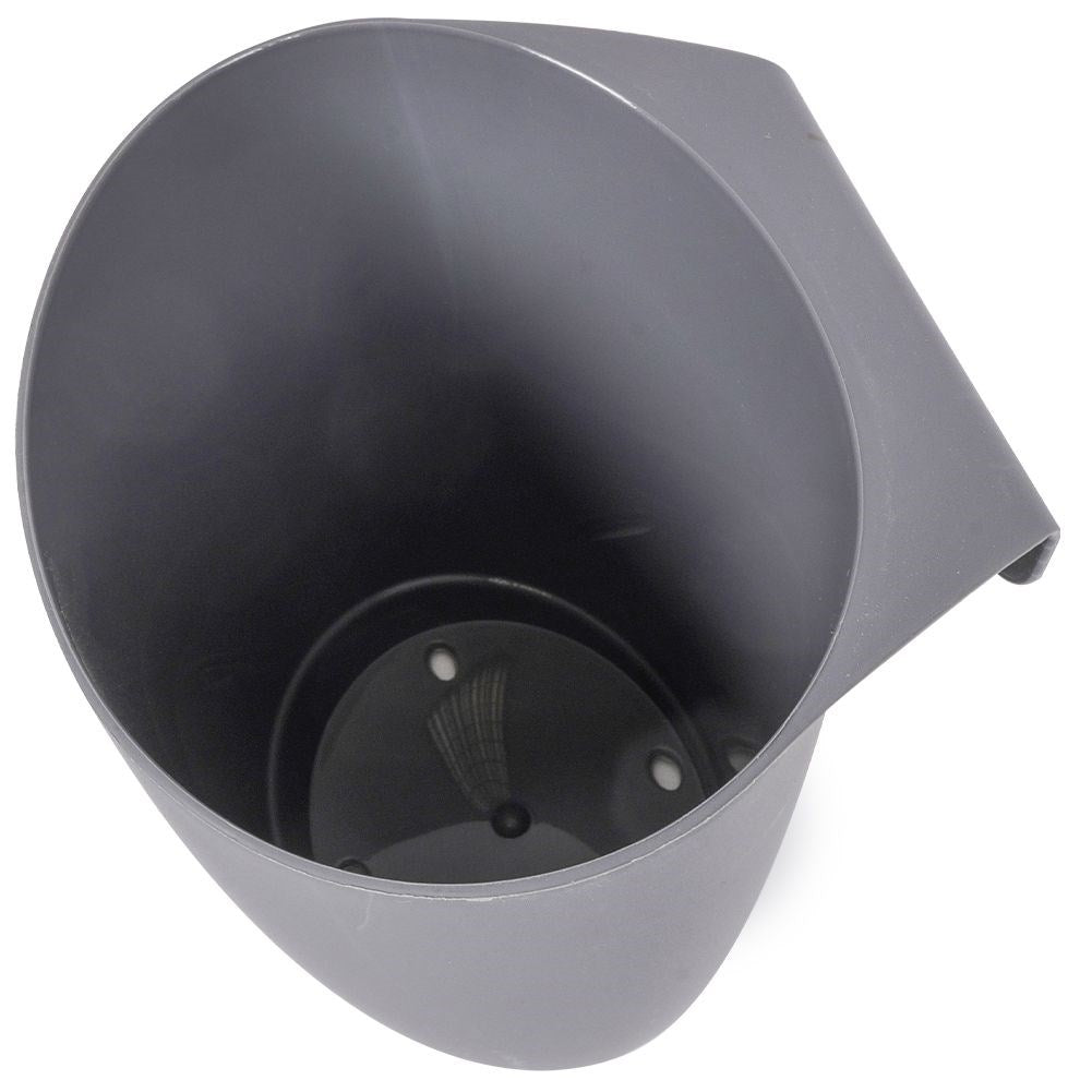 Hanging kitchen utensil container, gray, RADKA