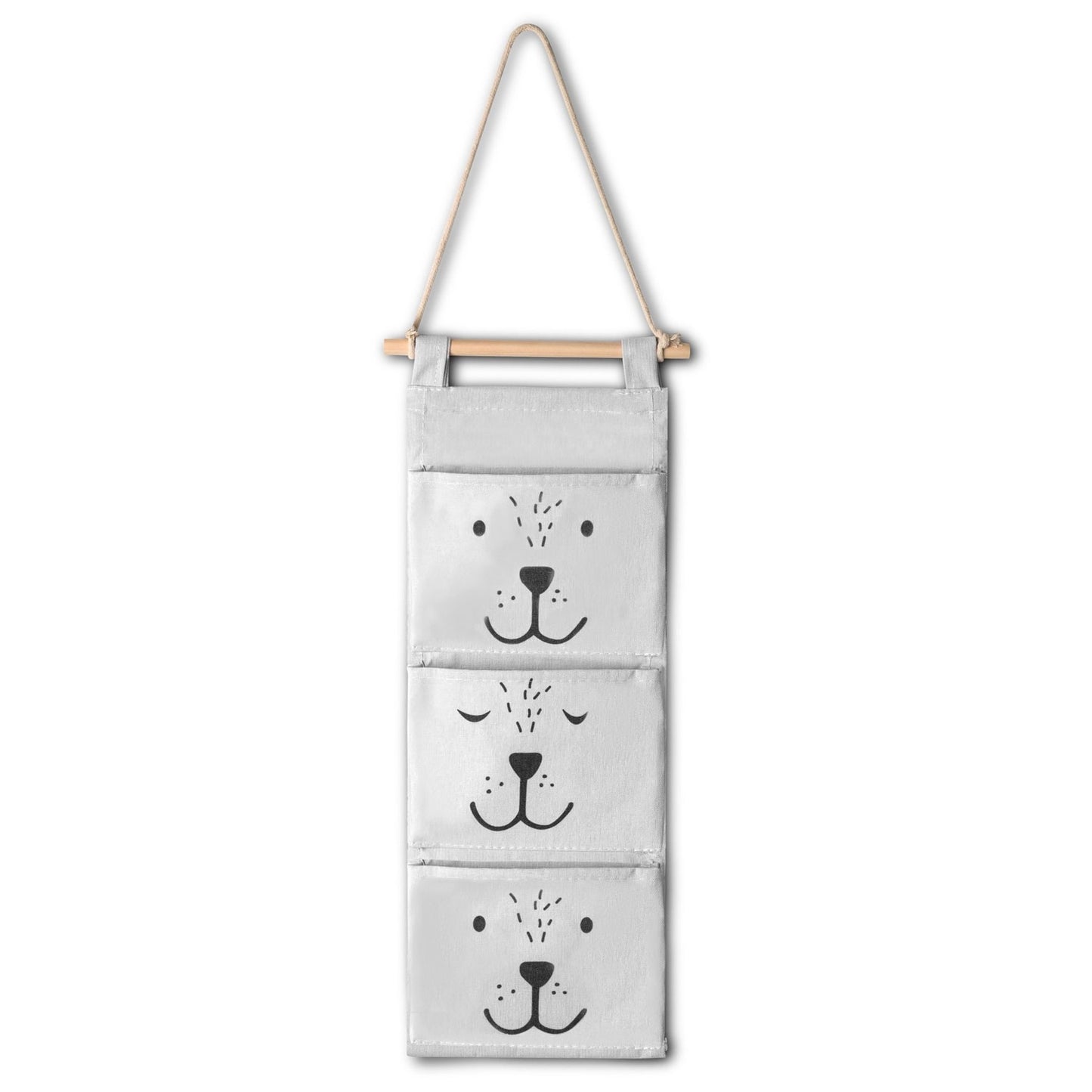 Hanging toy organizer NK-403 Nukido - gray