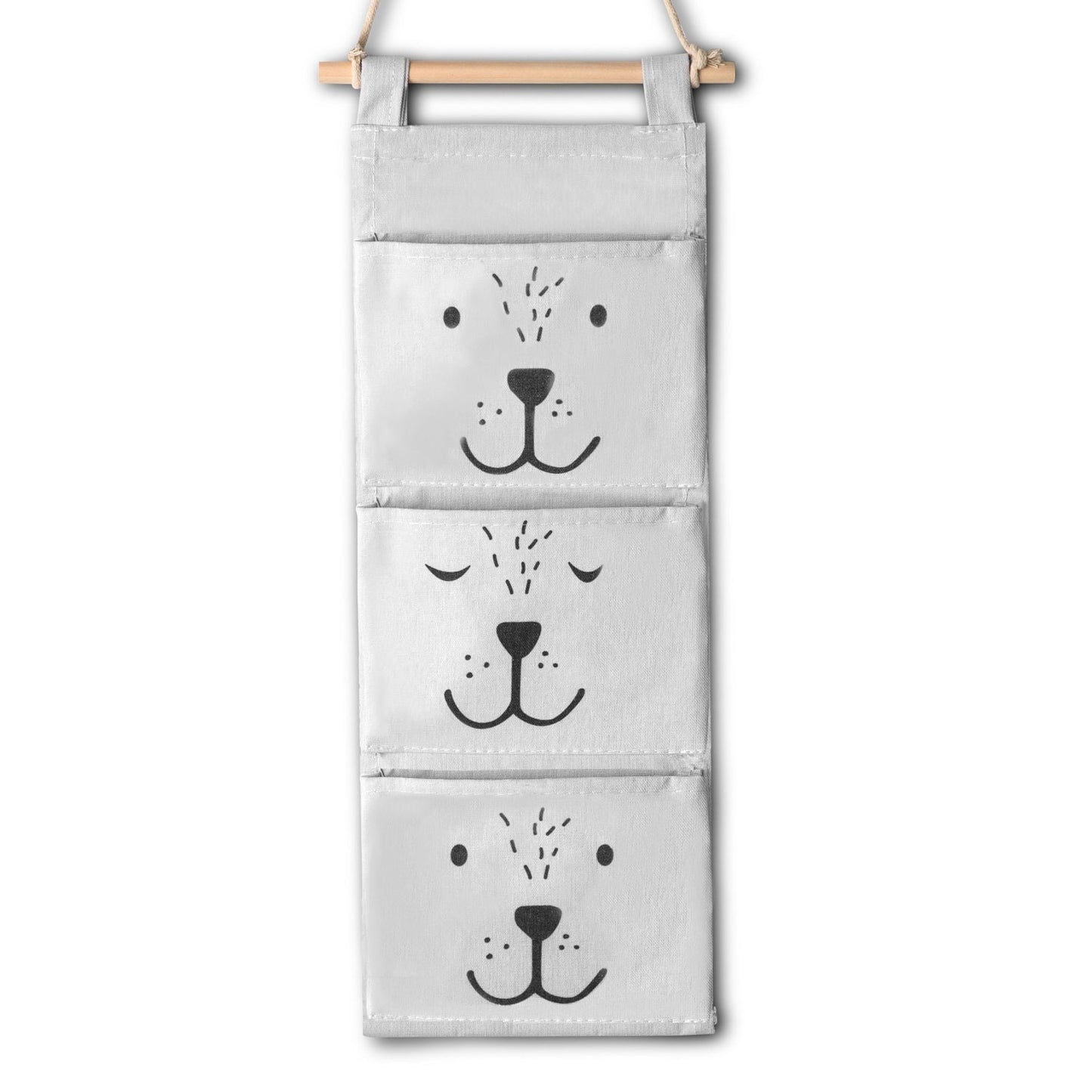 Hanging toy organizer NK-403 Nukido - gray