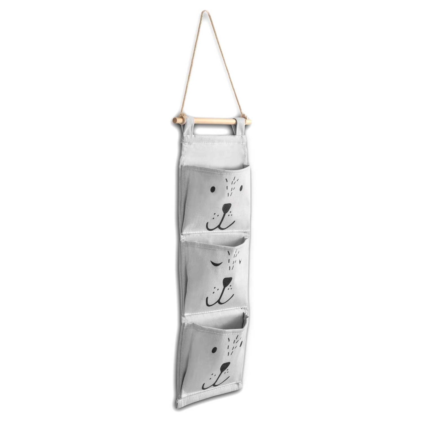 Hanging toy organizer NK-403 Nukido - gray
