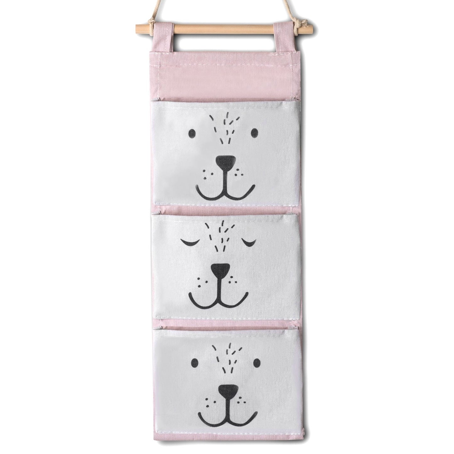 Hanging toy storage Nukido - Pink