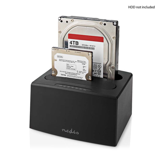 Hard disk Docking station | USB 3.2 Gen1 | USB Type-A | 2 Discs | 2.5 / 3.5 " | USB 3.2 Gen1 | Docking | Desktop
