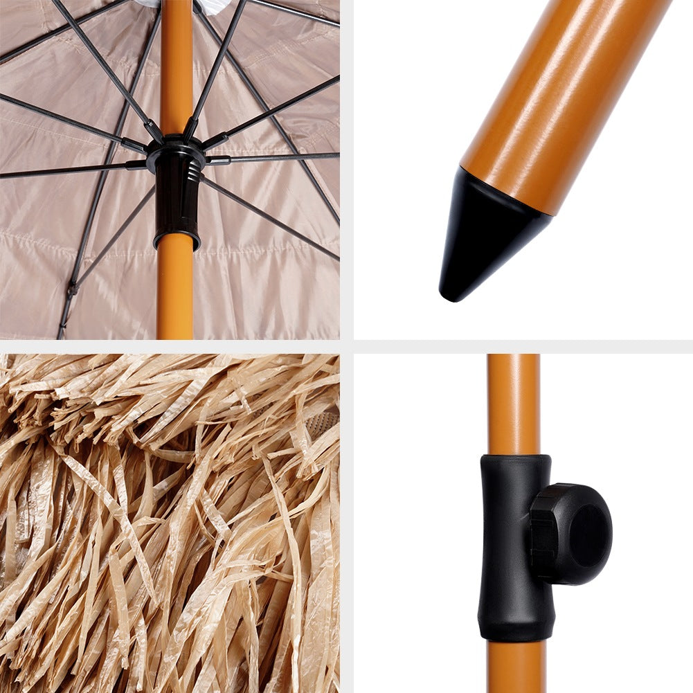 Hawaiian garden beach umbrella 120 cm
