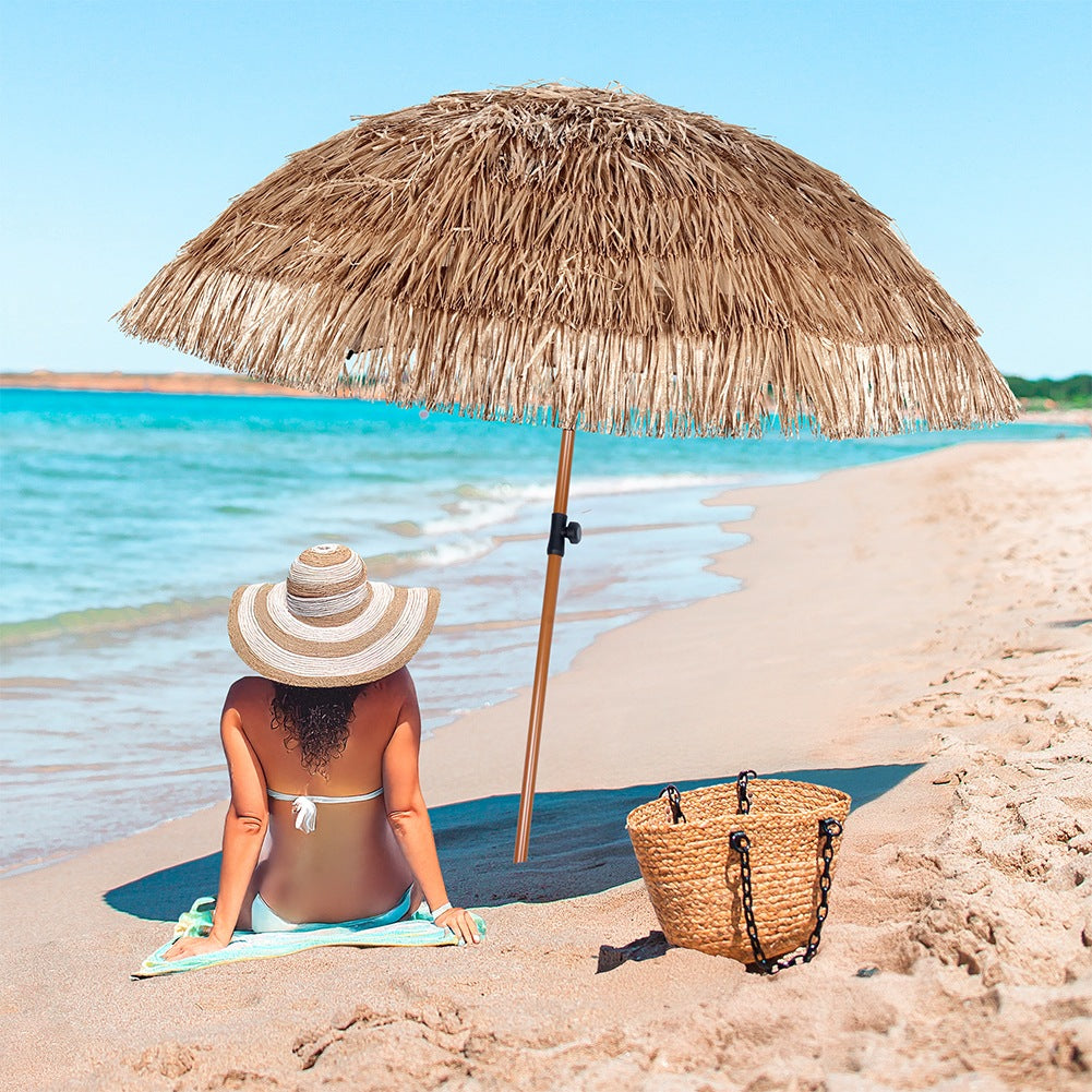 Hawaiian garden beach umbrella 120 cm