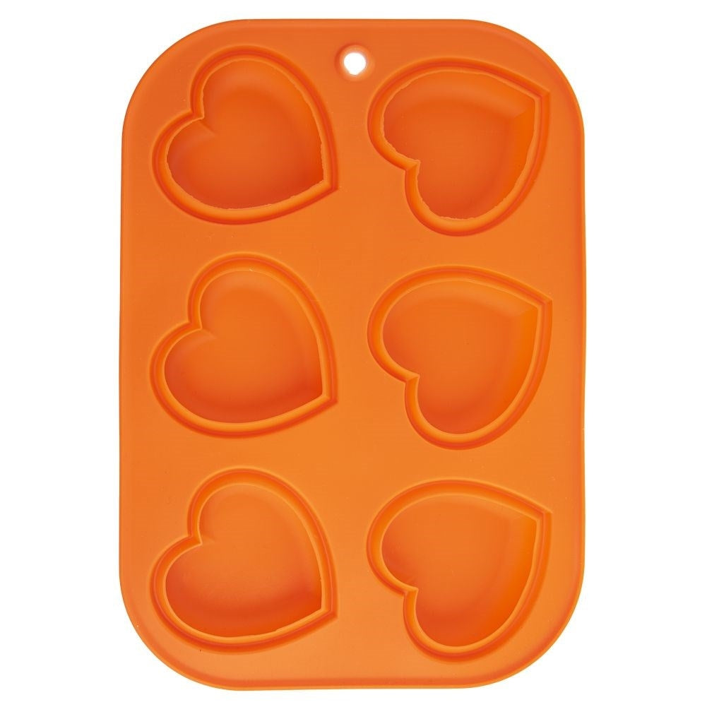 Heart-shaped Silicone Mold for Muffins - Flexible and Practical