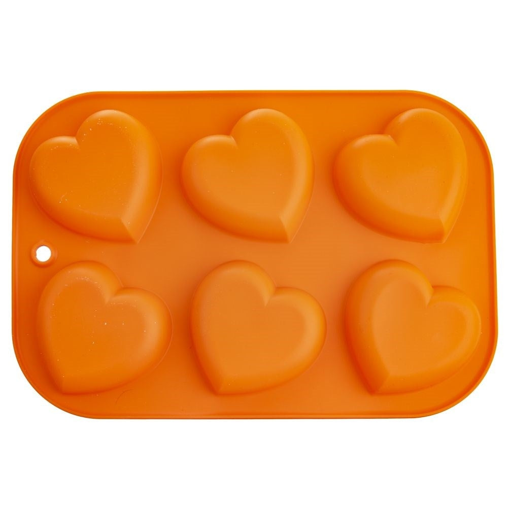Heart-shaped Silicone Mold for Muffins - Flexible and Practical