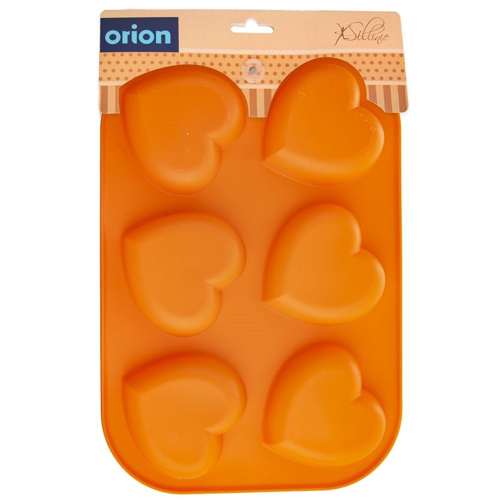 Heart-shaped Silicone Mold for Muffins - Flexible and Practical