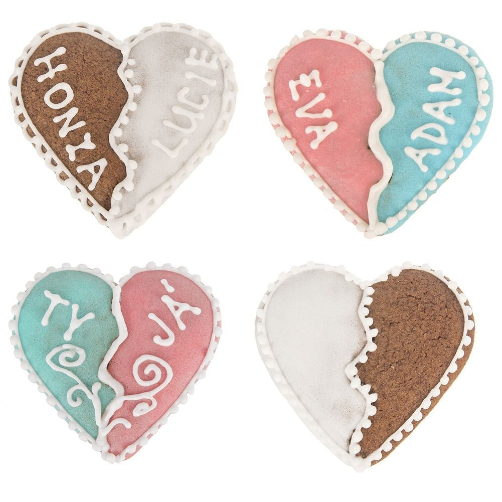 Heart-shaped cake tin in stainless steel, dishwasher safe
