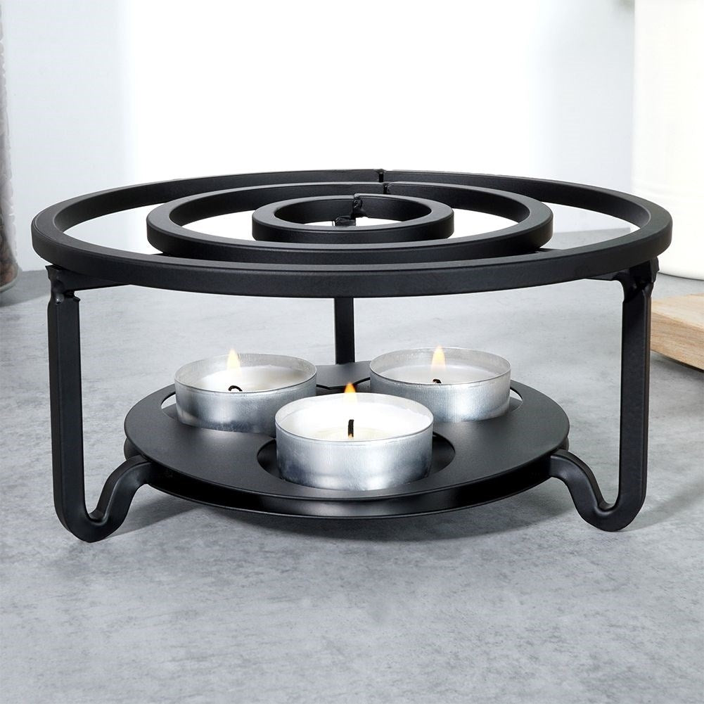 Heat Candle Heater - Perfect for teapots and fondue preparation