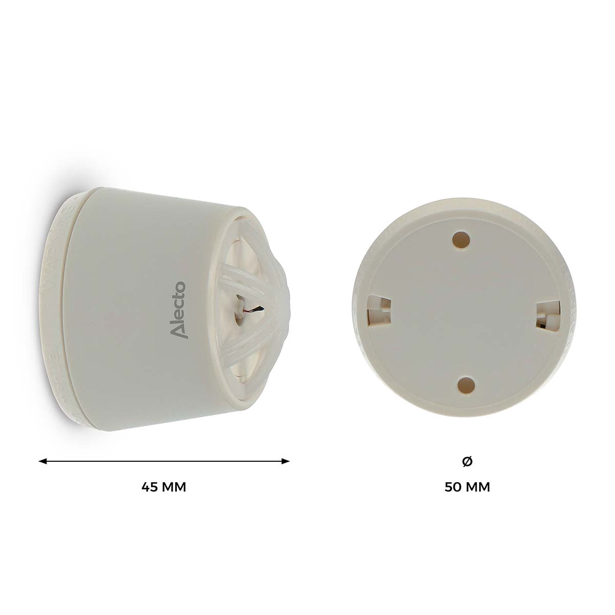 Heat Detector, 10-Year Battery, White, 85 dB Alarm