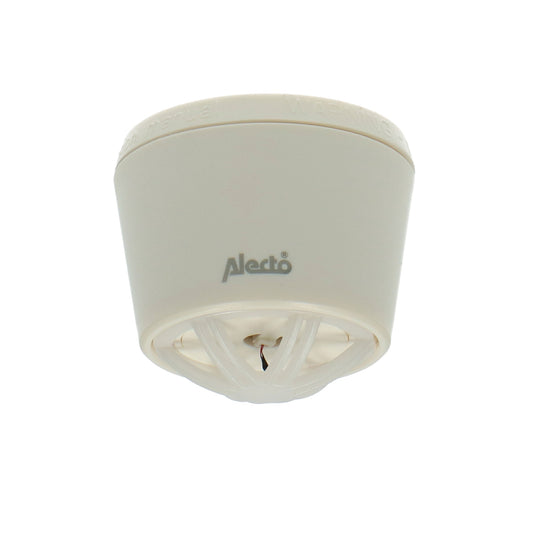 Heat Detector, 10-Year Battery, White, 85 dB Alarm