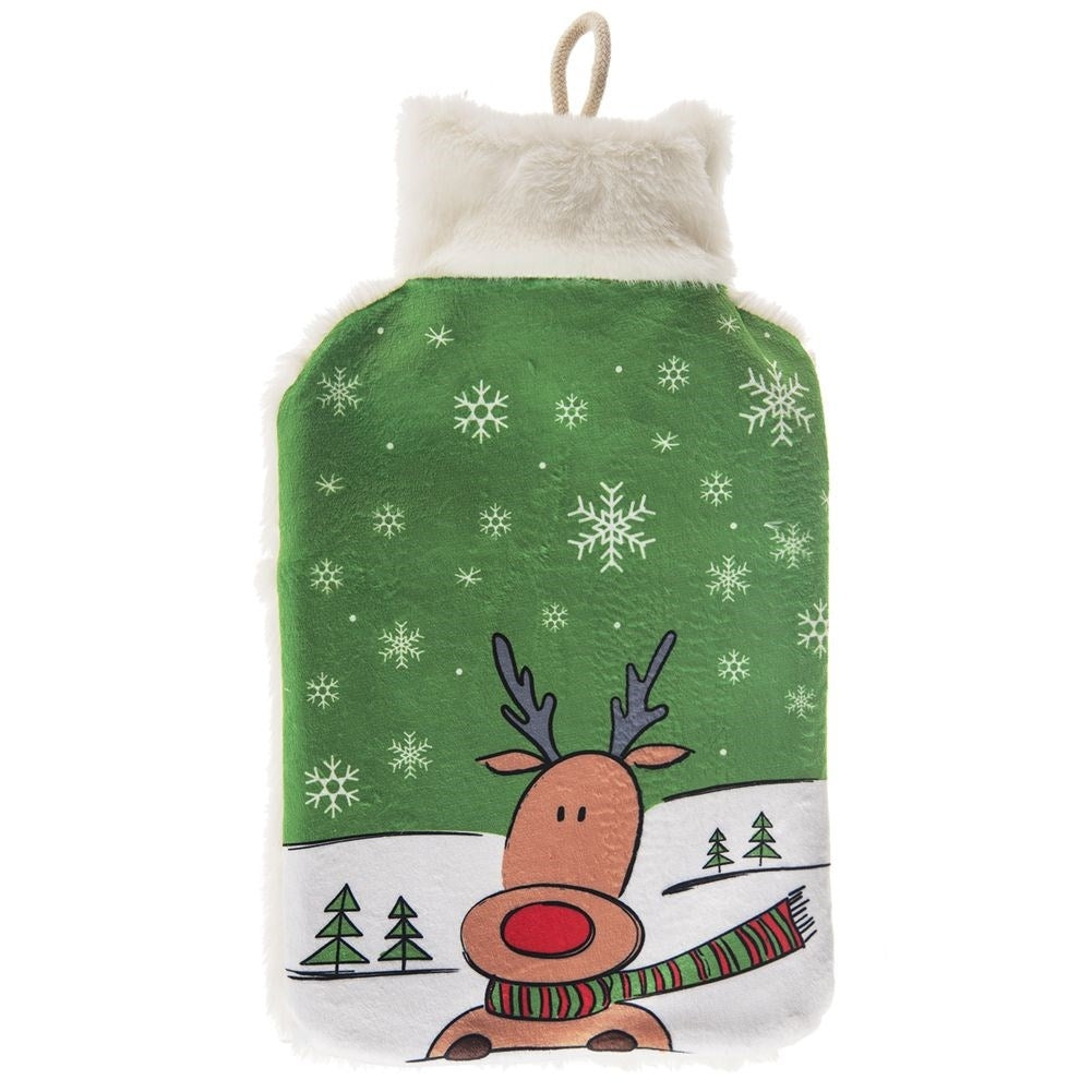 Heating pad with Reindeer motifThis heating pad with a charming reindeer motif offers both relaxation and warmth. Perfect for relieving muscle pain and making it easier to fall asleep.