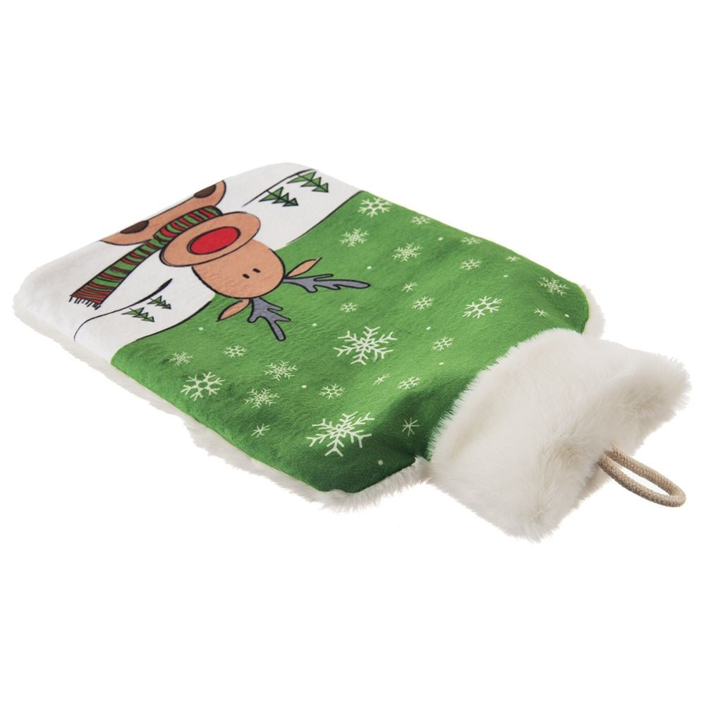 Heating pad with Reindeer motifThis heating pad with a charming reindeer motif offers both relaxation and warmth. Perfect for relieving muscle pain and making it easier to fall asleep.