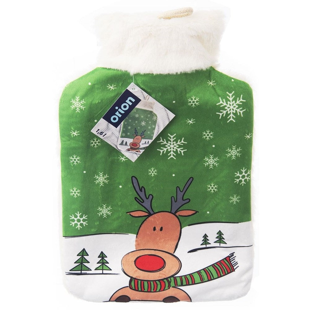Heating pad with Reindeer motifThis heating pad with a charming reindeer motif offers both relaxation and warmth. Perfect for relieving muscle pain and making it easier to fall asleep.