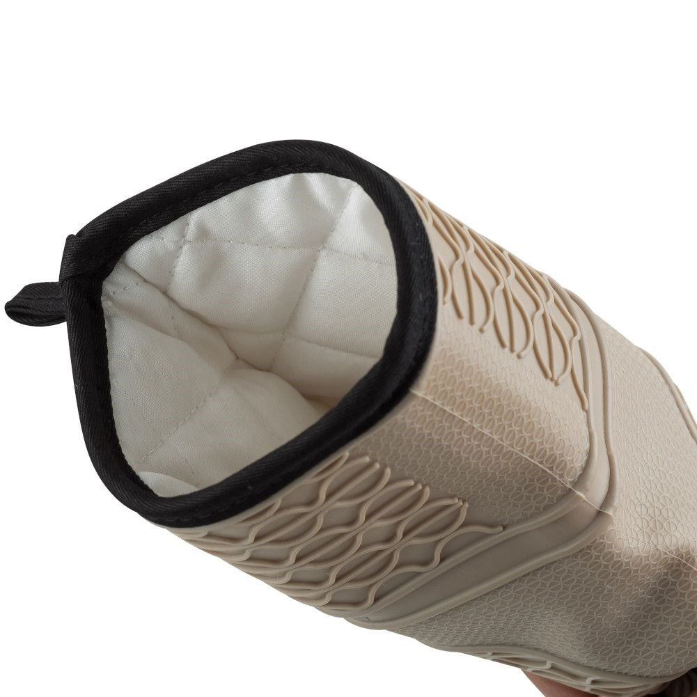 Heat-resistant Silicone Glove for Safe Kitchen Handling