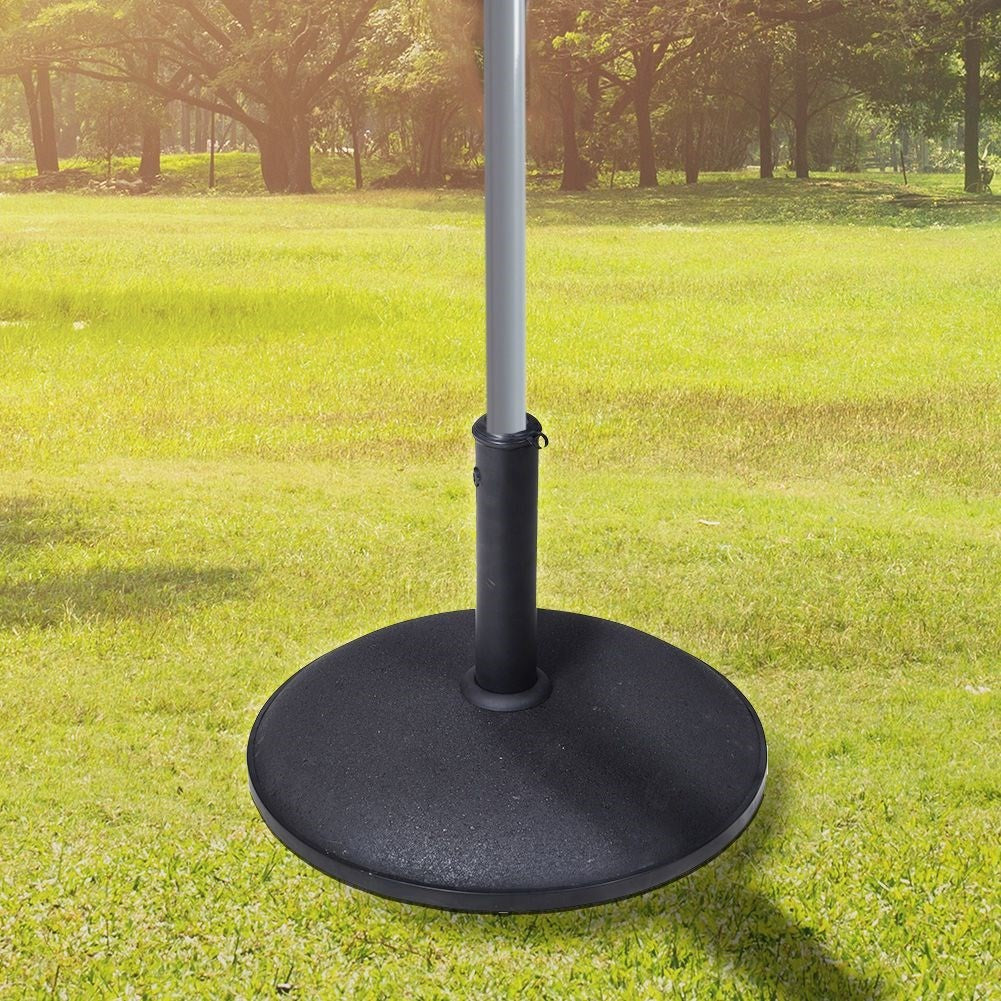 Heavy and stable parasol base for windy days, 25 kg