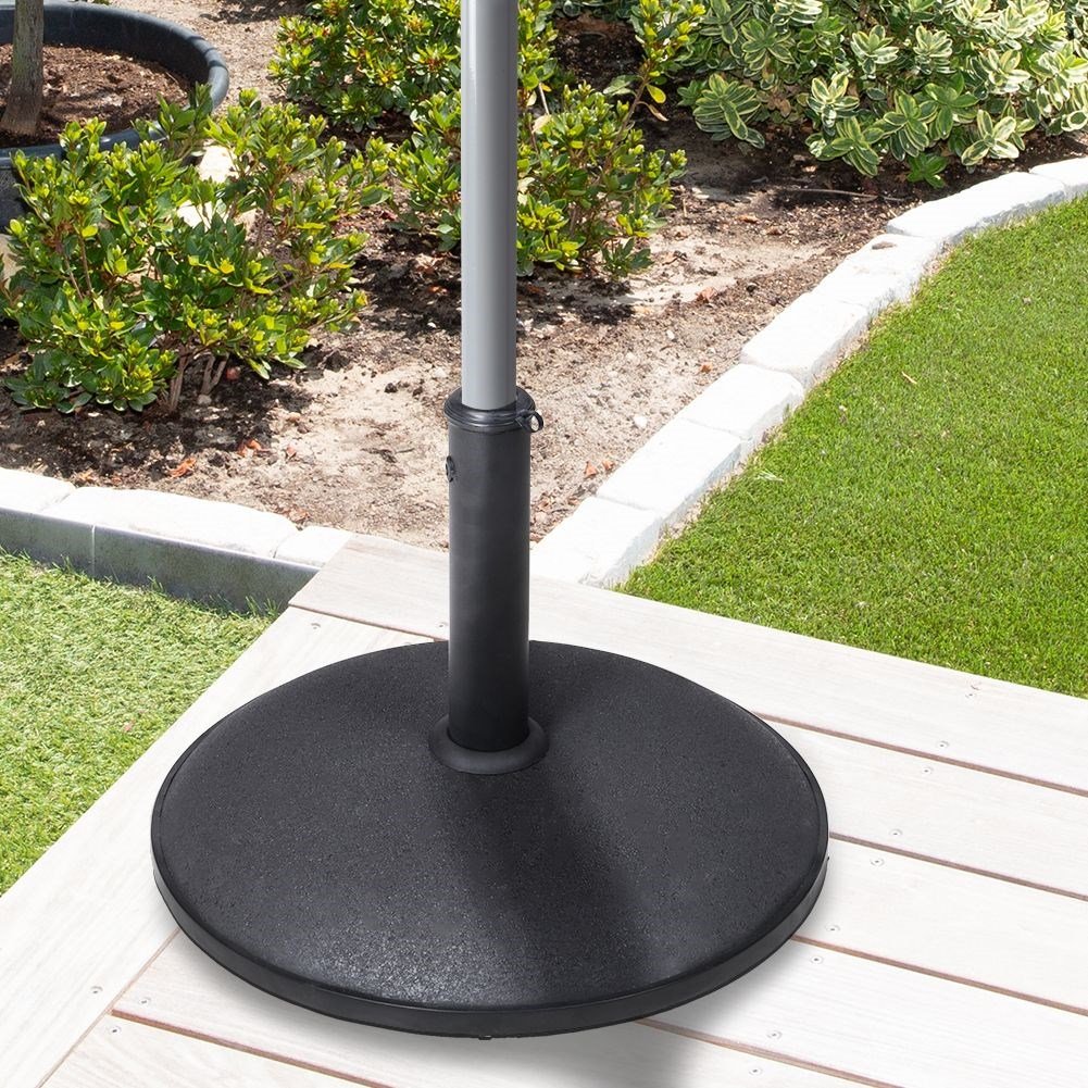 Heavy and stable parasol base for windy days, 25 kg