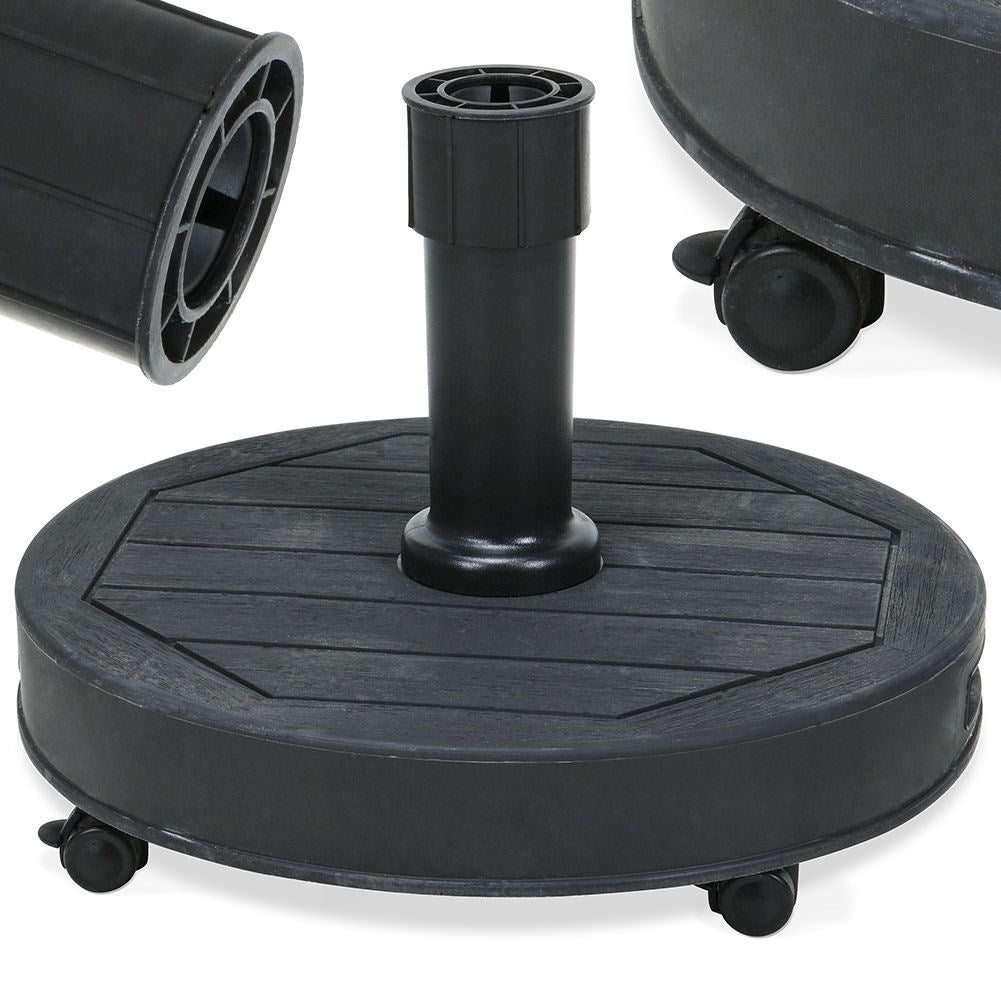Heavy base for stable garden parasol, 27 kg