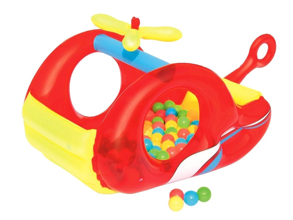 Helicopter playpen + 50 pieces of Bestway 52183 balls