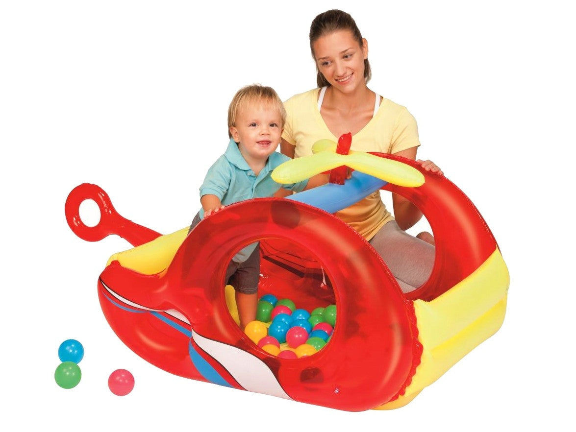 Helicopter playpen + 50 pieces of Bestway 52183 balls