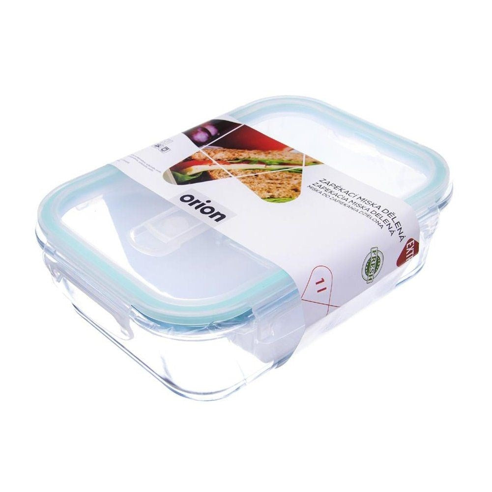 Hermetic Glass Container for Food Storage - Oven & Freezer Resistant