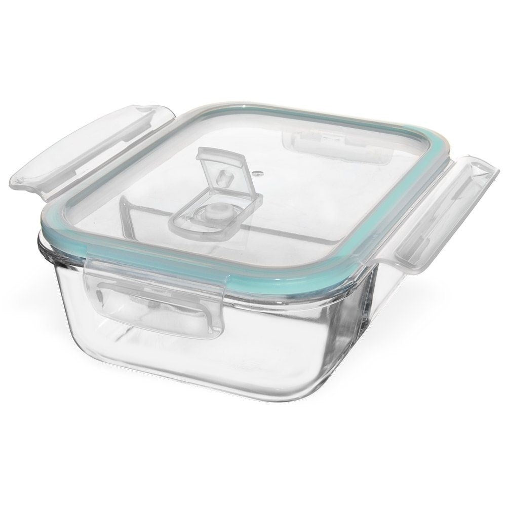 Hermetic Glass Container for Food Storage - Oven & Freezer Resistant