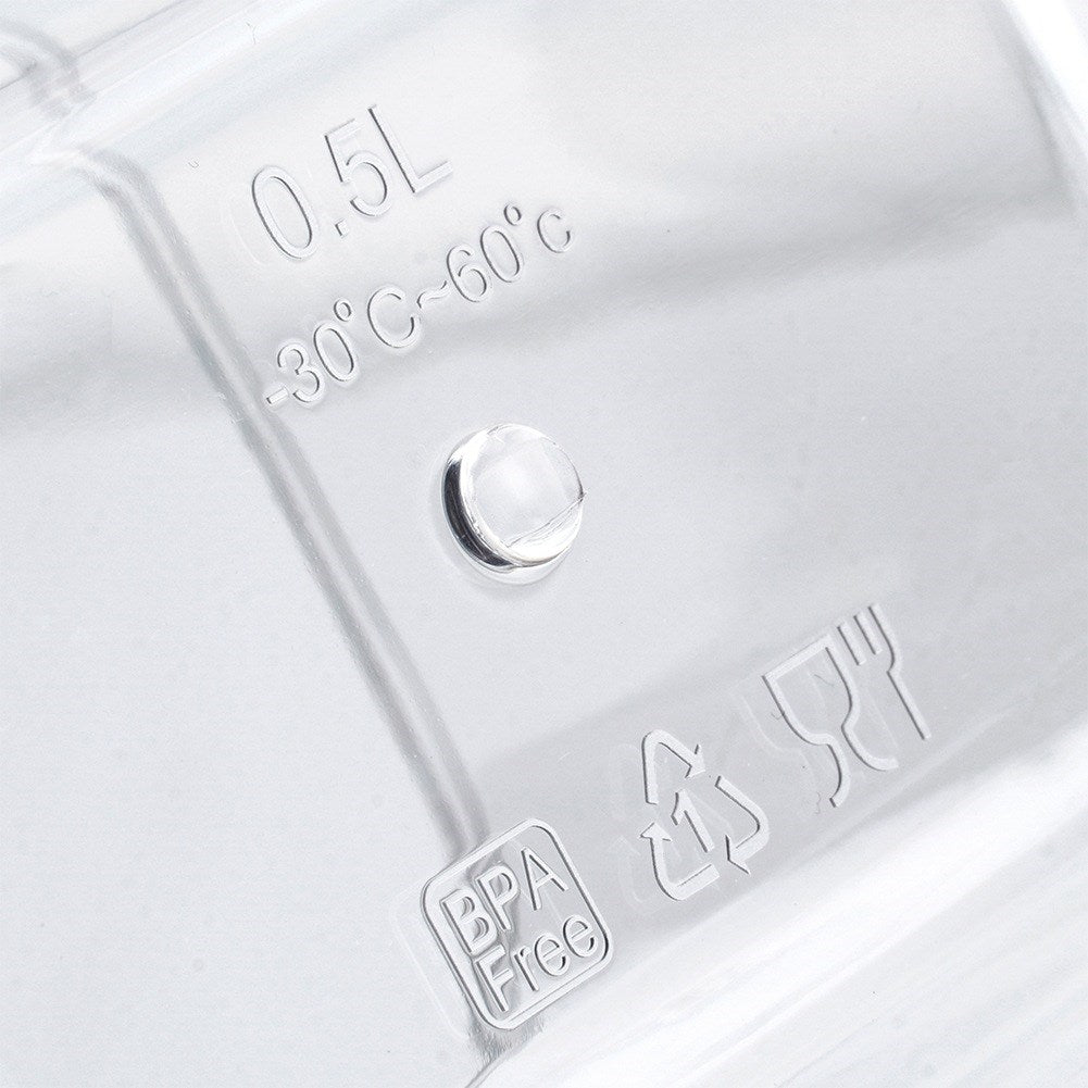 Hermetic container for loose products MISTY 500 ml