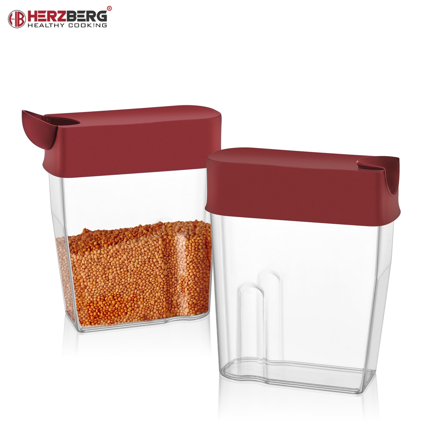 Herzberg 3-Pieces Floopy Saver Box Set Red