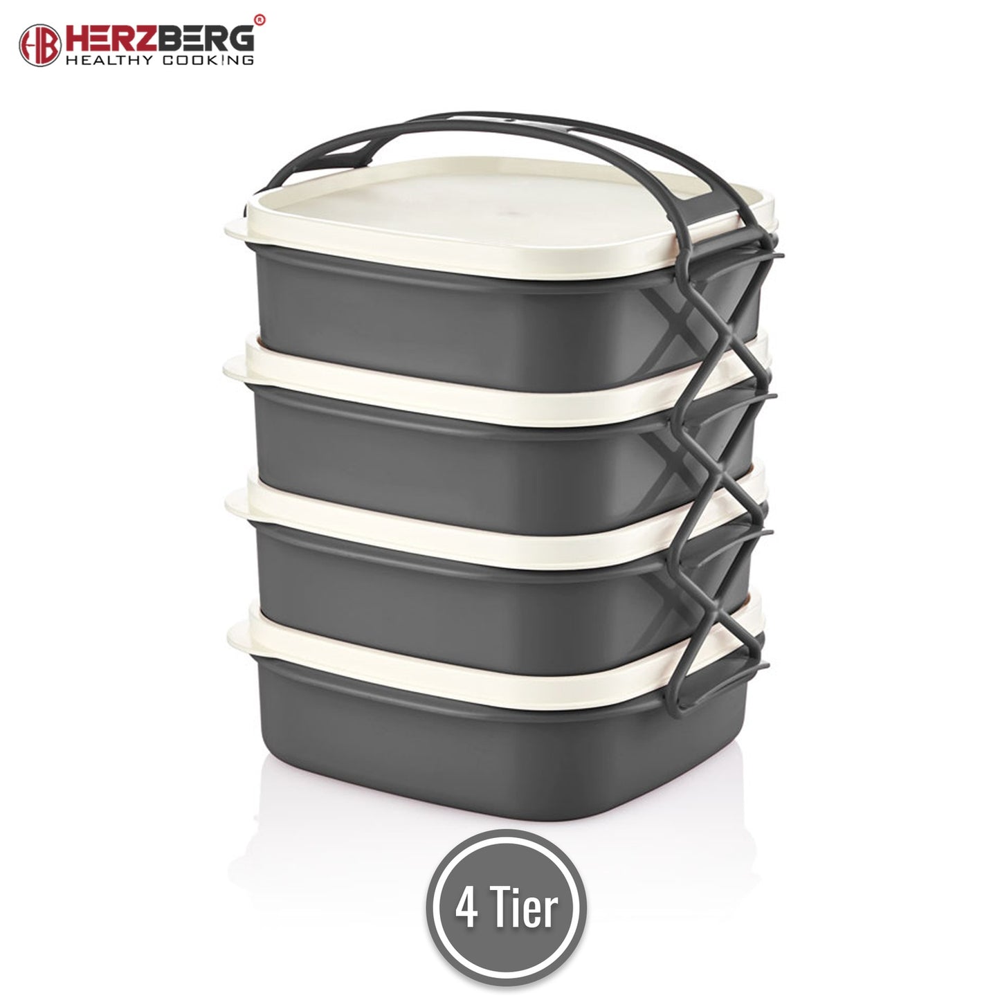 Herzberg 4 Layer Tetra Lunch Box