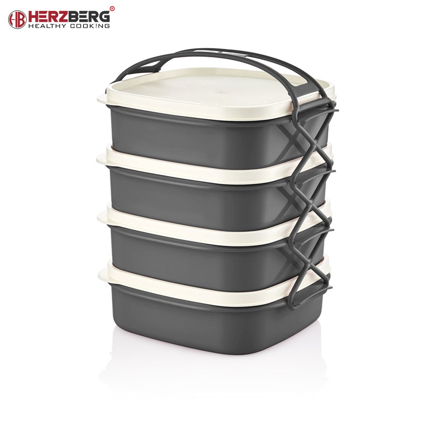 Herzberg 4 Layer Tetra Lunch Box