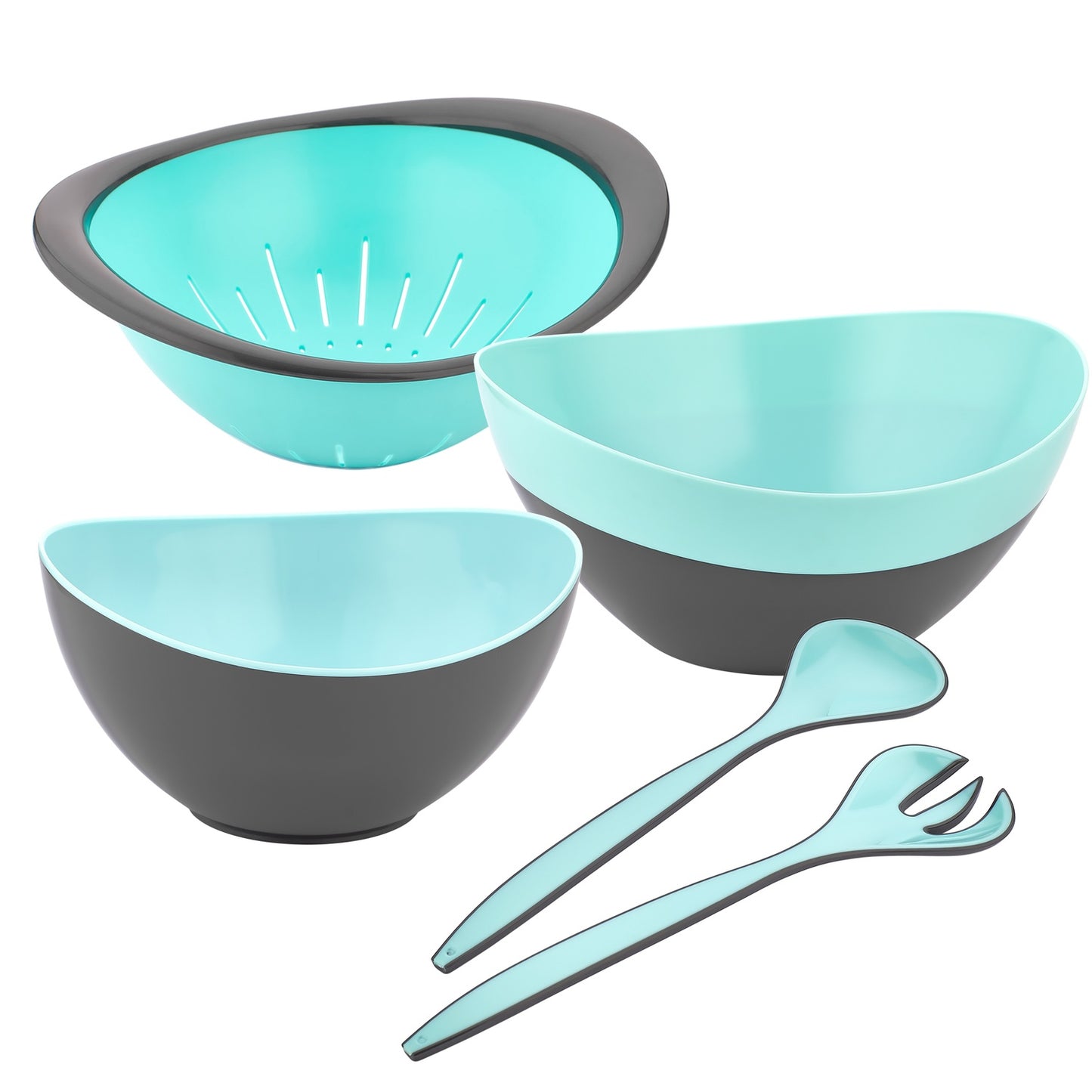 Herzberg 5 Pieces Storage & Mixing Set