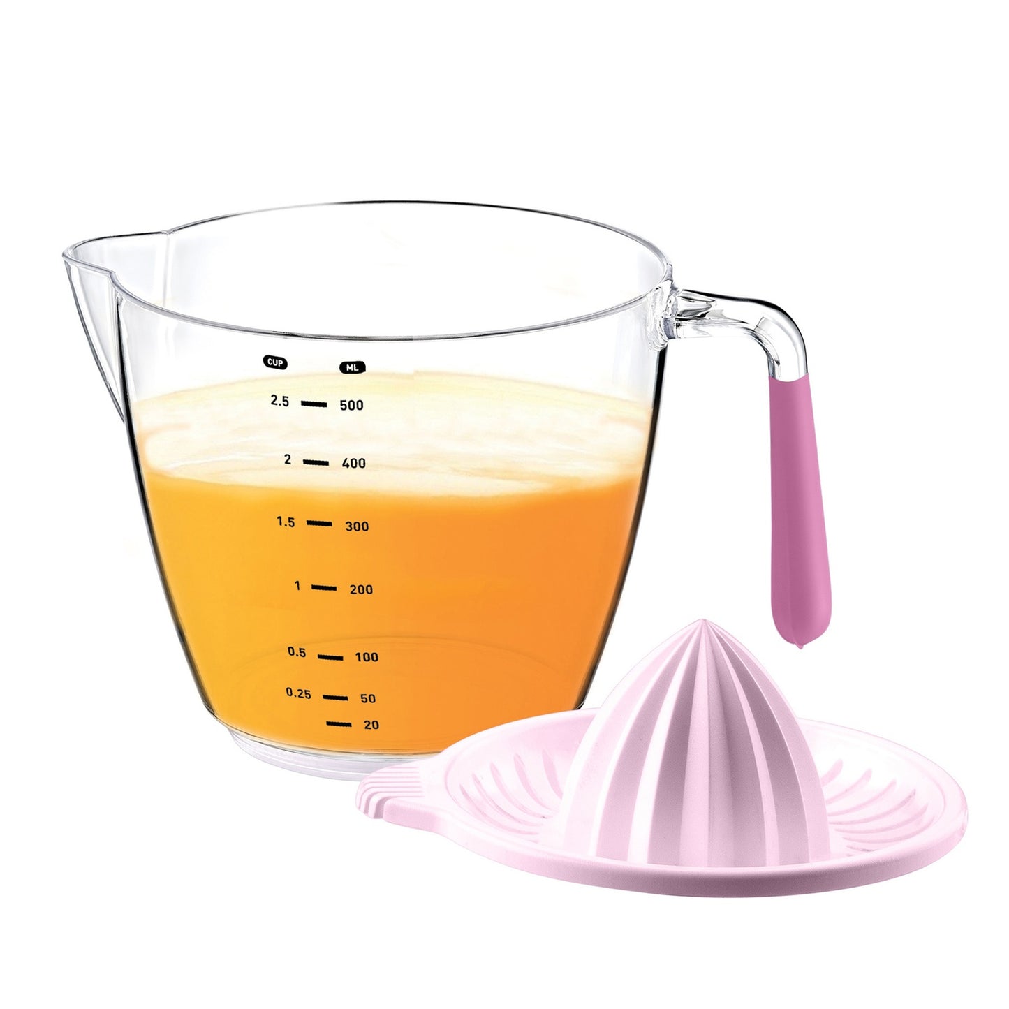 Herzberg Citrus Squeezer & Measurement Bowl Purple