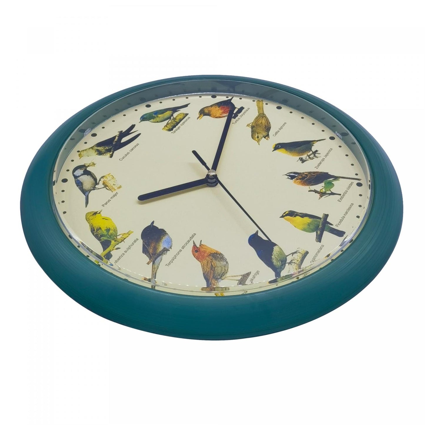Herzberg HG-03718: Japanese Bird Song Clock - Green