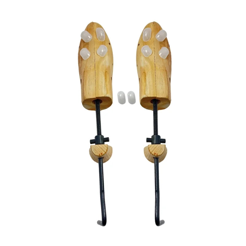 Herzberg HG-03770: 2 Way-Wooden Adjustable Shoe Stretcher & Expander - Women