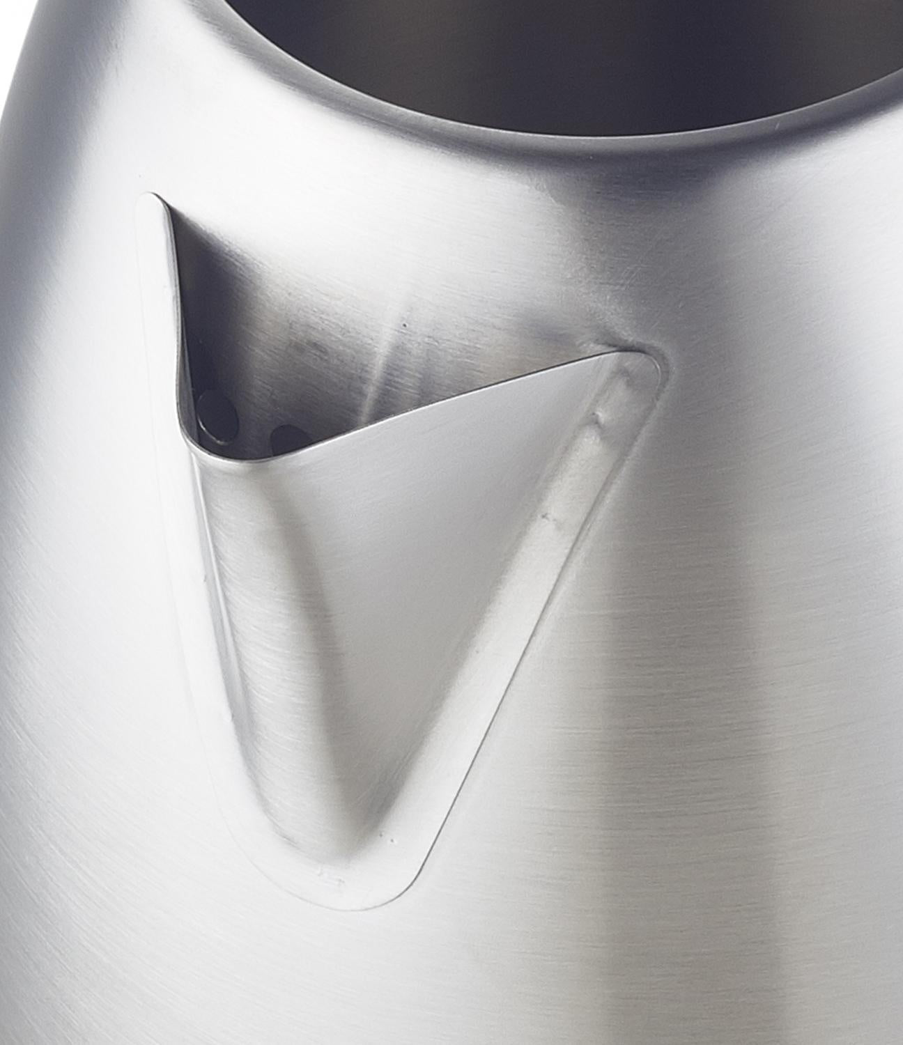 Herzberg HG-5011SIL: 1.8L 1500W Stainless Steel ElectricKettle - Silver