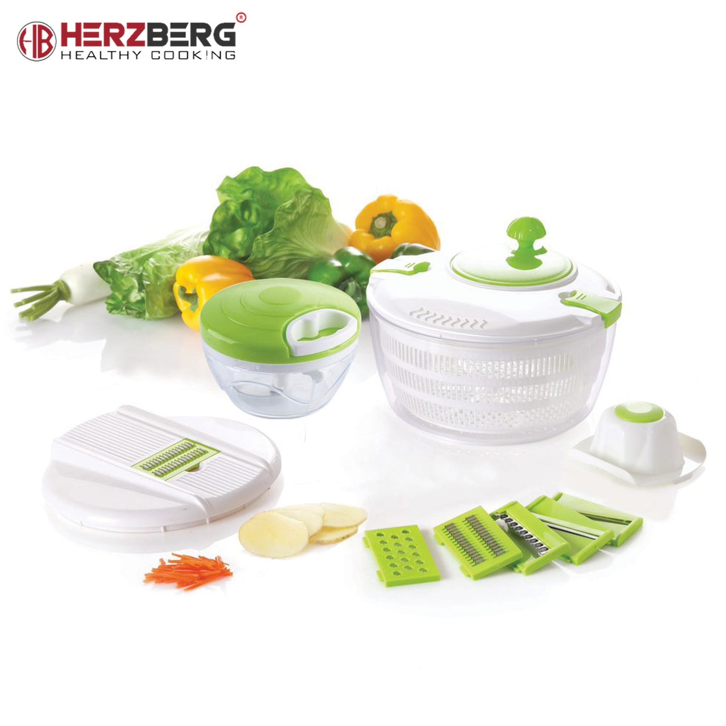 Herzberg HG-5057: Multi-function Spinner with Chopper