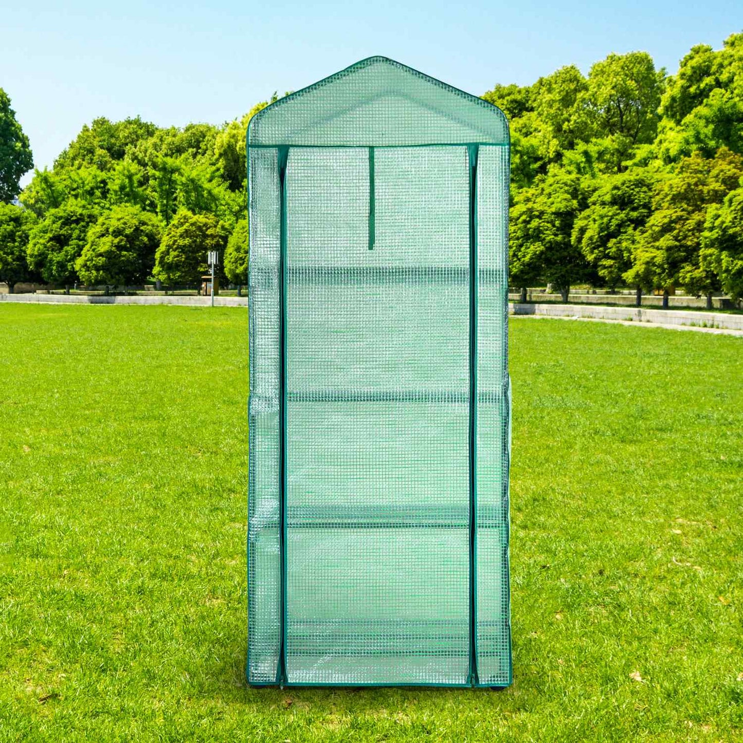 Herzberg HG-8001; 4-Tier Greenhouse
