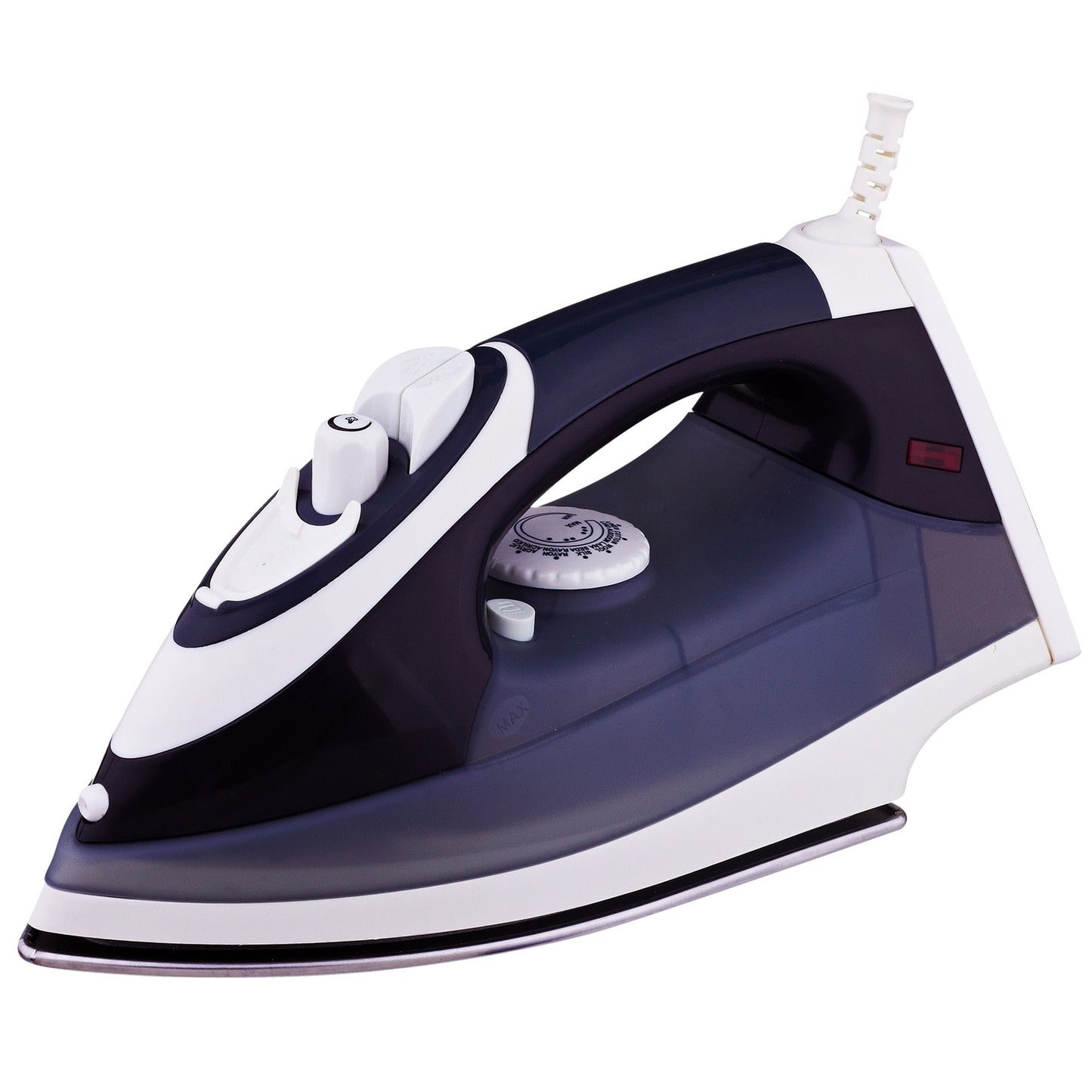 Herzberg HG-8037: 2200W Steam Iron - Dark Blue