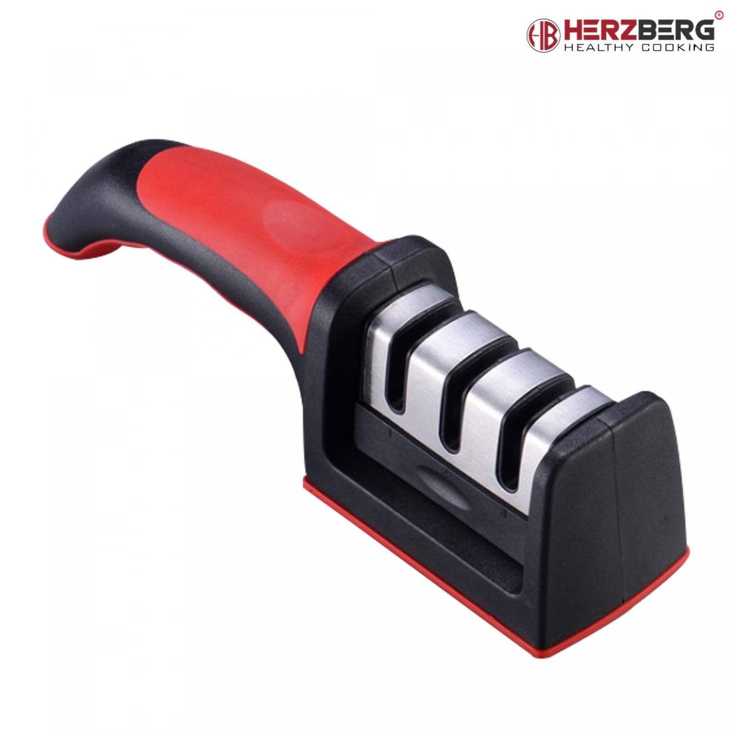 Herzberg HG-8101: Sturdy Knife Sharpener Black
